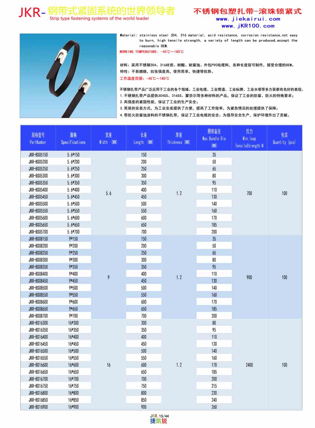 电力不锈钢扎带市场最低价